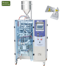 Máquina de embalaje de bolsas de crema de llenado de triángulo de forma de triángulo